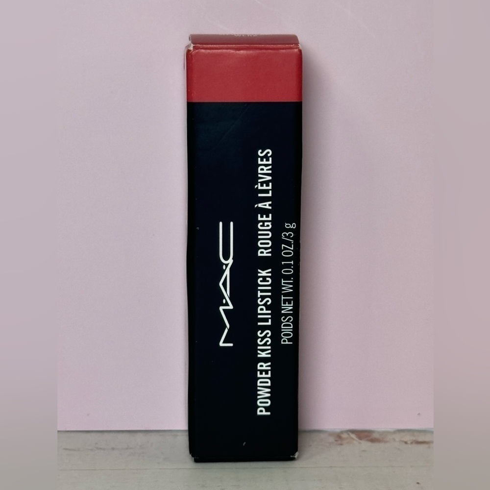 MAC Powder Kiss Lipstick NIB (922 Werk, Werk, Werk) 3 g / 0.1 oz